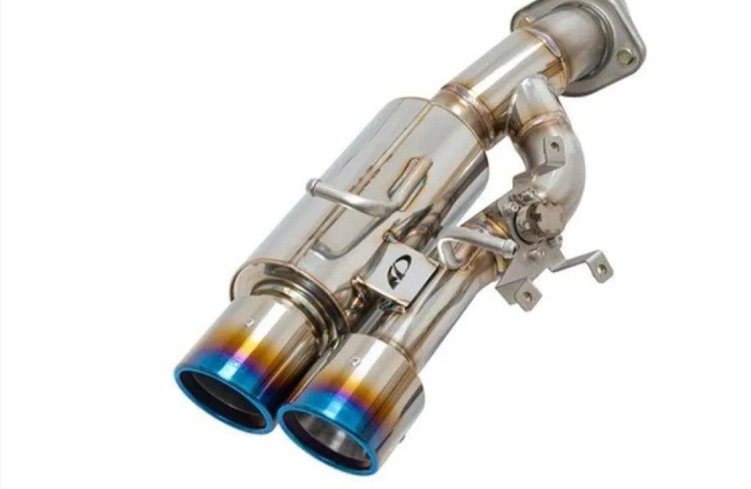 APEXi N1-X Dual-Exit Catback Exhaust System w/ Stainless Steel Tips Toyota GR Corolla 2023+