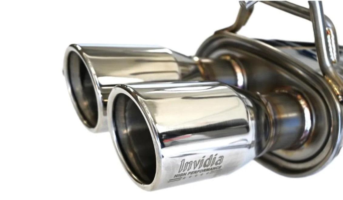 Invidia Q300 Catback Exhaust w/ Stainless Steel Tips Toyota GR Corolla 2022+