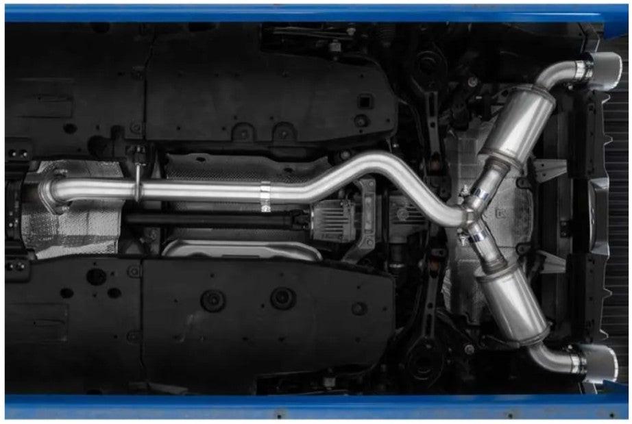 MBRP T304 SS 3in Cat-Back Dual Split Rear w/ Carbon Fiber Tips Toyota Corolla GR 1.6L 2023+