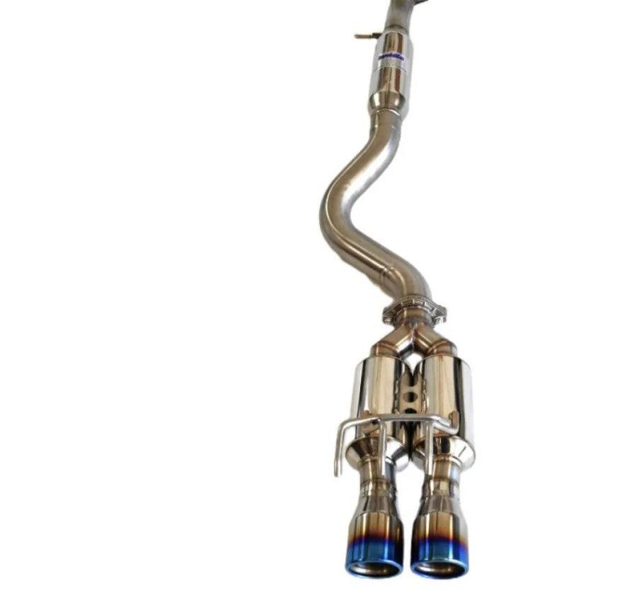 Invidia R400 Catback Exhaust w/ Titanium Tips Toyota GR Corolla 2022+