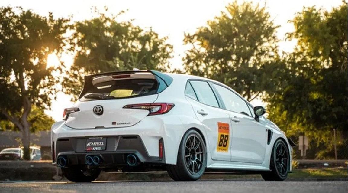 APEXi N1-X Quad-Exit Catback Exhaust System w/ Titanium Tips (Non-Resonated Midpipe) Toyota GR Corolla 2023+