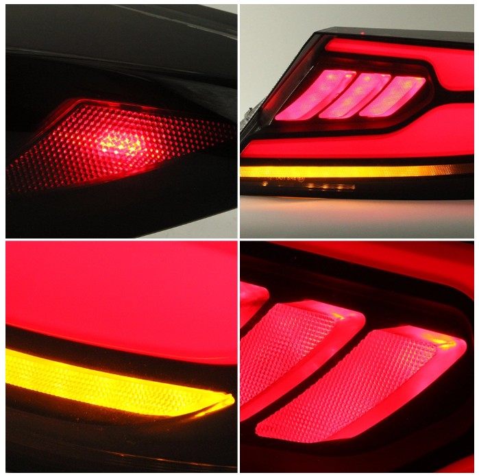 CraftC Performance GR86/BRZ Sequential Taillights(Smoked Lens+Pearl White Reflector)