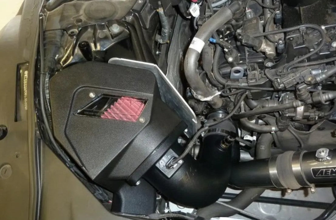 AEM Intakes Cold Air Intake System for Toyota GR Supra L4-2.0L 2021-2024, Red Filter