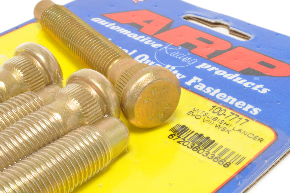 ARP Wheel Stud Kit 12mm x 1.50 RH #100-7717 Bullet Nose Studs.