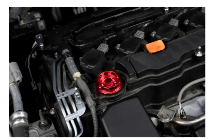 HPS Performance Red Billet Aluminum Oil Cap Lexus | Lotus | Pontiac | Toyota 1980-2026