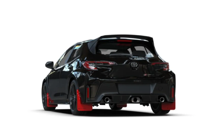 Rally Armor Red UR Mud Flap w/ Black Logo Toyota GR Corolla 2023+