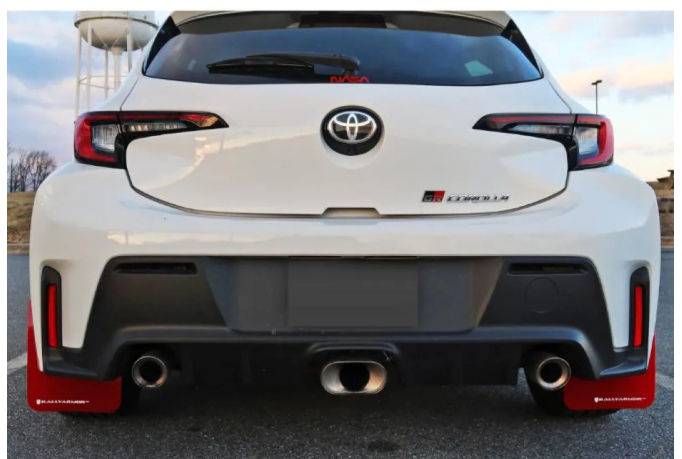 Rally Armor Red UR Mud Flap w/ White Logo Toyota GR Corolla 2023+