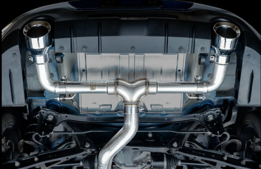 AWE Tuning Track Edition Exhaust | 3" Diameter | 5" Dual Chrome Silver Tips Subaru BRZ|Toyota 86|GR86|Scion FR-S 2013-2015