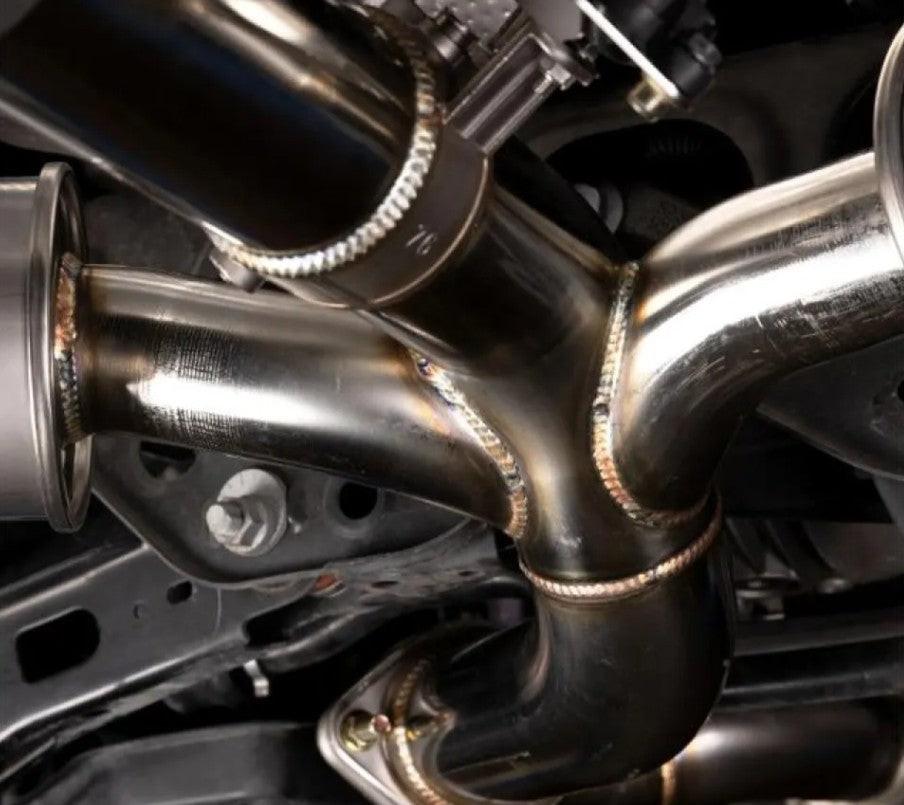 DC Sports Burnt Gradiant Triple Exit Exhaust Toyota GR Corolla 2023+