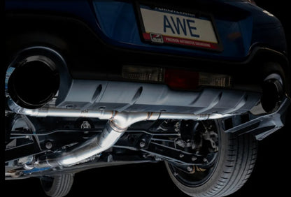 AWE Tuning Track Edition Exhaust | 3" Diameter | 5" Dual Diamond Black Tips Subaru BRZ|Toyota 86|GR86|Scion FR-S 2013-2015