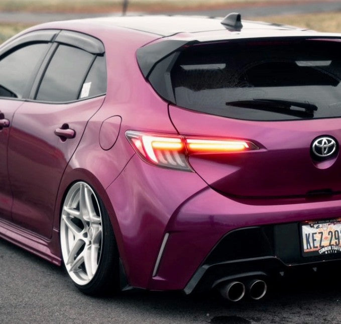 CraftC Performance "CLEAR" 2019+ Corolla Hatchback & GR Corolla Sequential Taillights