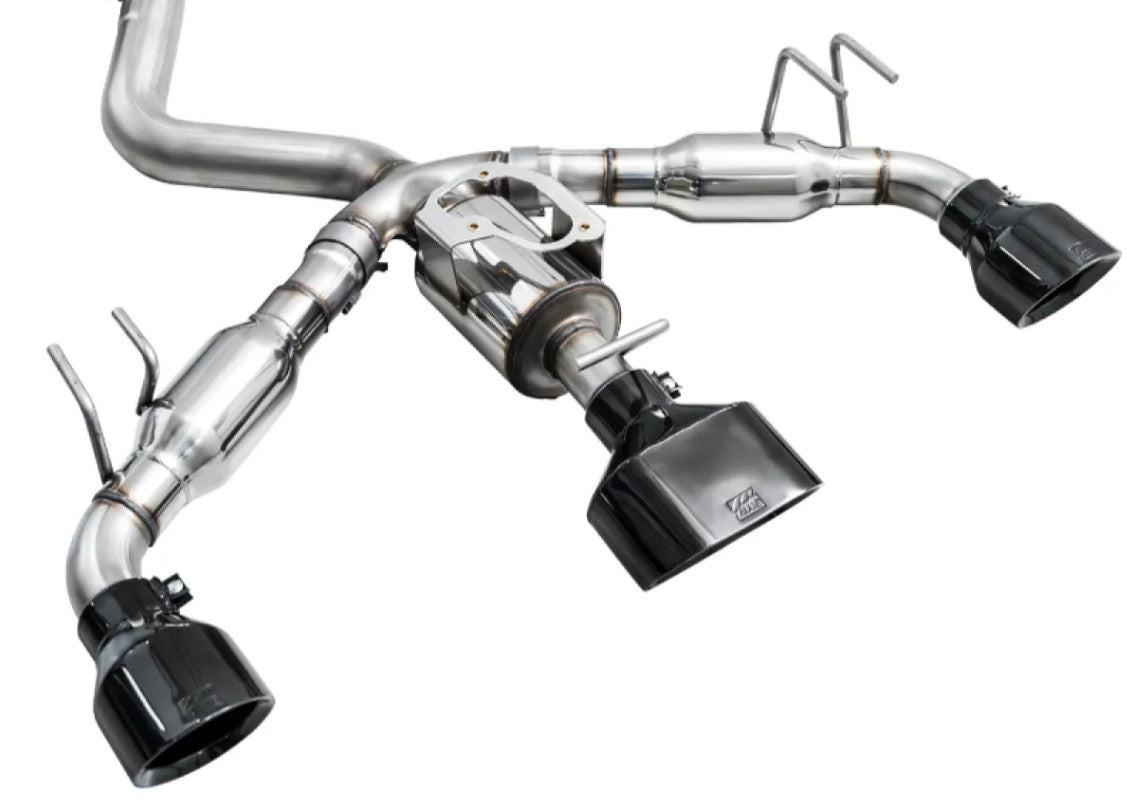 AWE Tuning Track Edition Exhaust | Diamond Black Tips Toyota GR Corolla 2023-2025