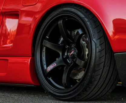 GramLights 57DR Wheel Set of 4 Subaru BRZ | Toyota GT-86 | Scion FR-S 18x9.5 5x100 38mm Semigloss Black