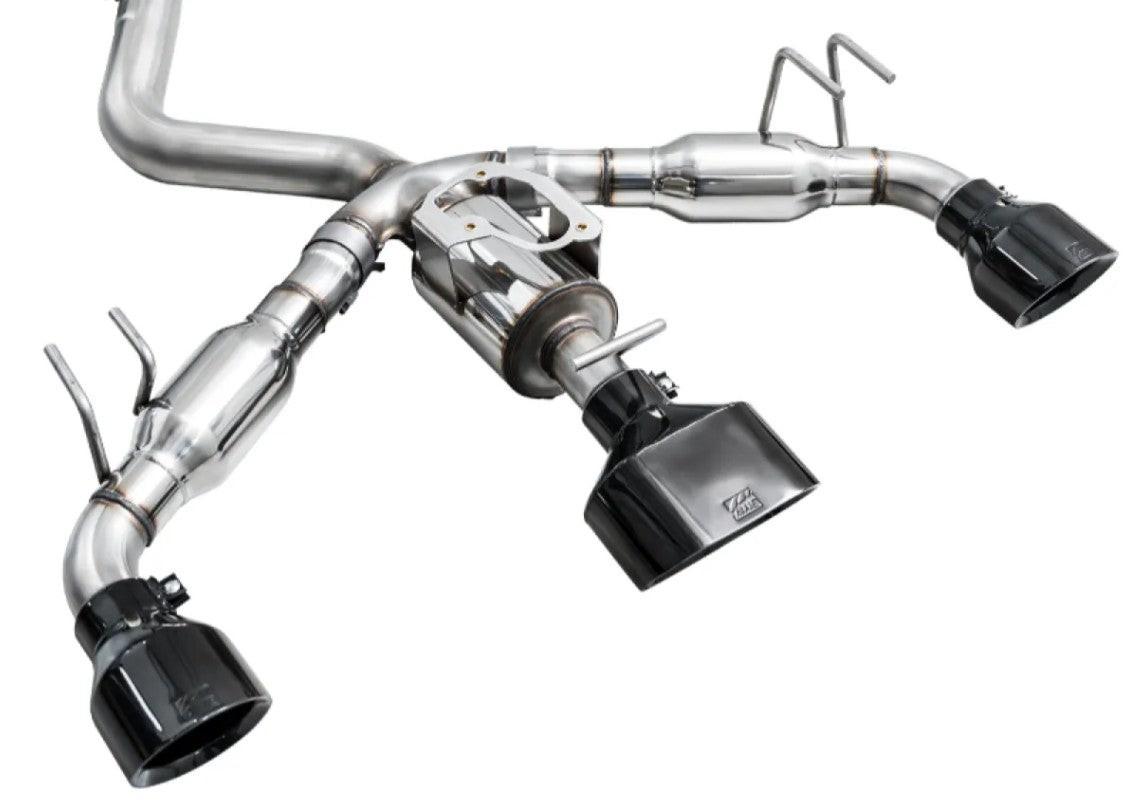 AWE Tuning Touring Edition Exhaust | Diamond Black Tips Toyota GR Corolla Core 2023-2025