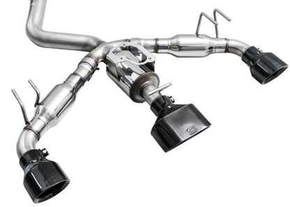 AWE Tuning Touring Edition Exhaust | Diamond Black Tips Toyota GR Corolla Core 2023-2025