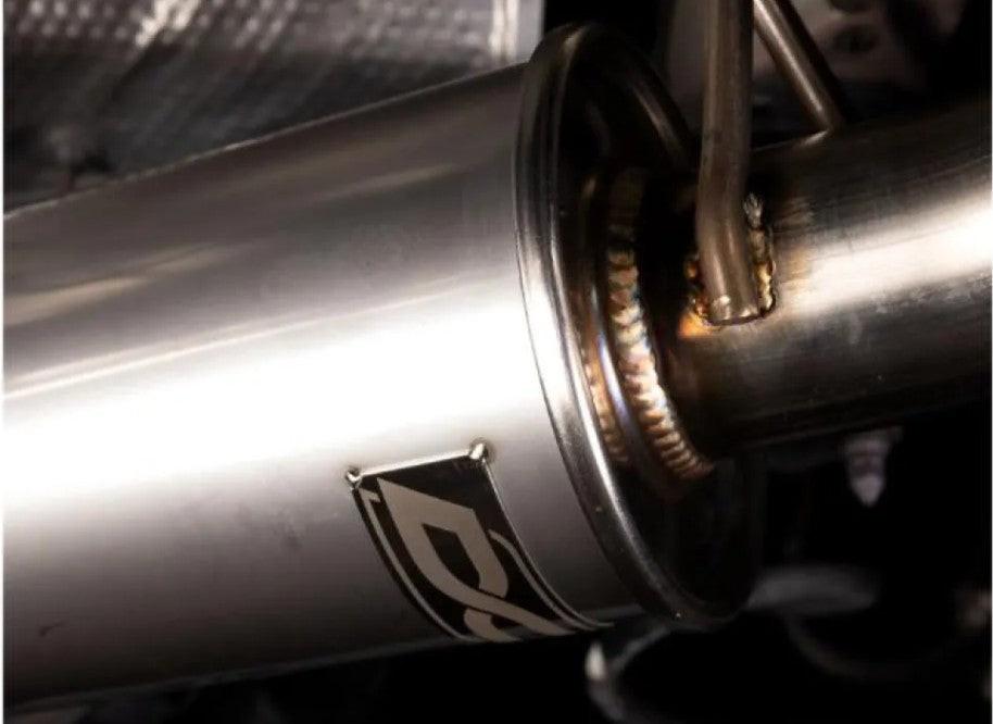 DC Sports Black Chrome Triple Exit Exhaust Toyota GR Corolla 2023+