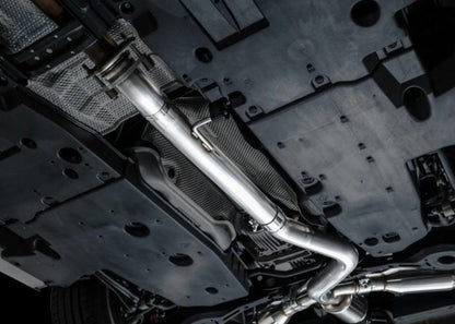 AWE Tuning Track Edition Exhaust | Diamond Black Tips Toyota GR Corolla 2023-2025