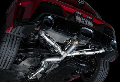 AWE Tuning Track Edition Exhaust | Diamond Black Tips Toyota GR Corolla 2023-2025