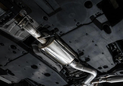 AWE Tuning Touring Edition Exhaust | Diamond Black Tips Toyota GR Corolla Core 2023-2025