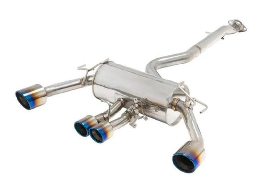 APEXi N1-X Quad-Exit Catback Exhaust System w/ Titanium Tips (Non-Resonated Midpipe) Toyota GR Corolla 2023+