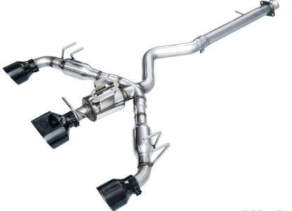 AWE Tuning Track Edition Exhaust | Diamond Black Tips Toyota GR Corolla 2023-2025