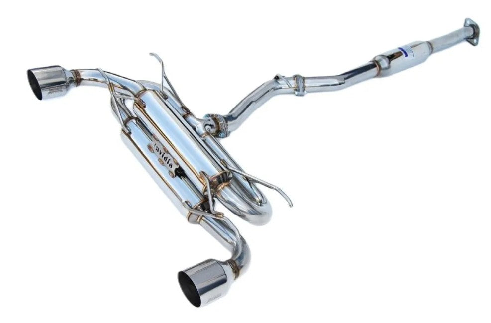 Invidia Gemini Catback Exhaust w/ Stainless Steel Tips Subaru BRZ | Toyota 86 2012+