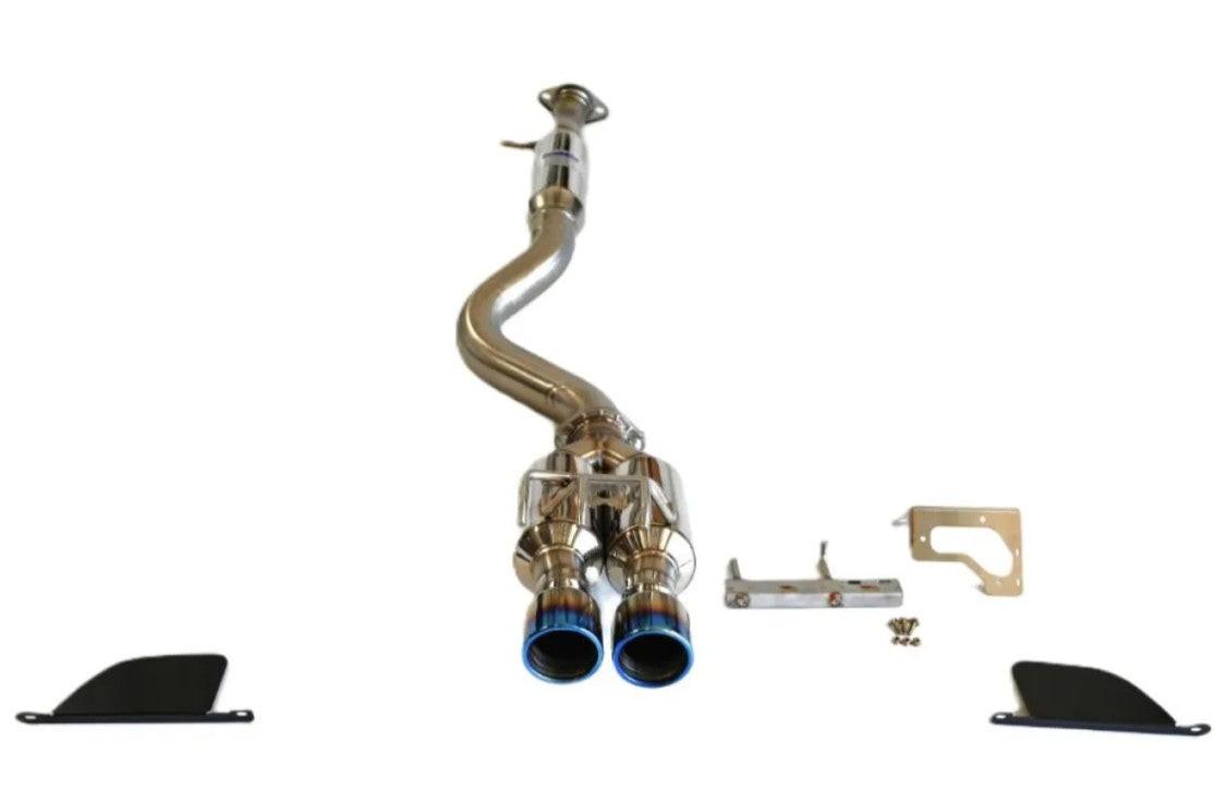 Invidia R400 Catback Exhaust w/ Titanium Tips Toyota GR Corolla 2022+
