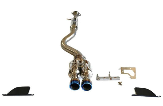 Invidia R400 Catback Exhaust w/ Titanium Tips Toyota GR Corolla 2022+
