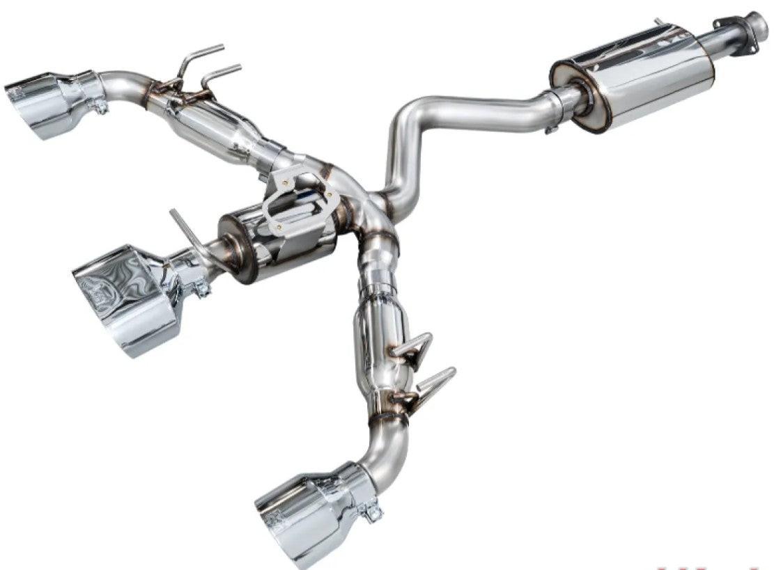 AWE Tuning Touring Edition Exhaust | Chrome Silver Tips Toyota GR Corolla 2023-2025
