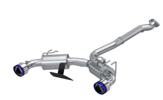 MBRP T304 Stainless Steel 3in Cat-Back Dual Split Rear w/ Burnt End Tips Toyota Corolla GR 1.6L 2023+