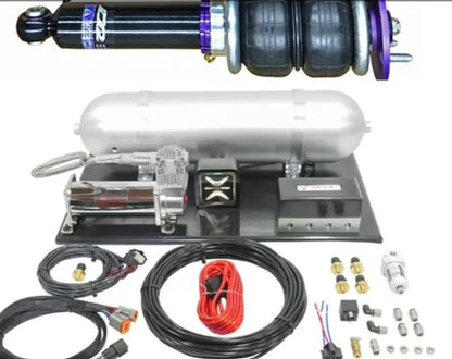 D2 Racing Air Struts w/ VERA AccuAir e+ Connect Pressure BMW Z4 | Toyota Supra 2020-2024