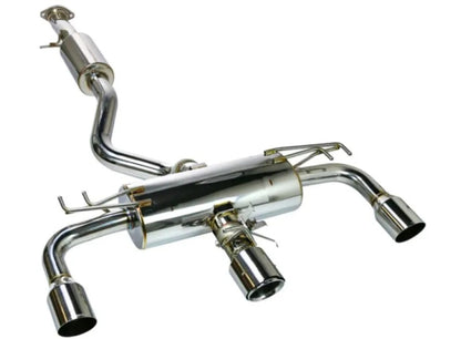 Remark Catback Exhaust w/ Elite Spec Burnt Ti Center Cover Toyota GR Corolla GZEA14 2023+