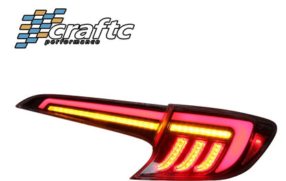 CraftC Performance "CLEAR" 2019+ Corolla Hatchback & GR Corolla Sequential Taillights