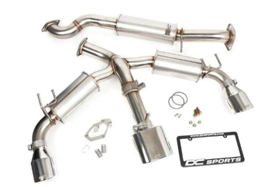 DC Sports Polished Triple Exit Exhaust Toyota GR Corolla 2023+