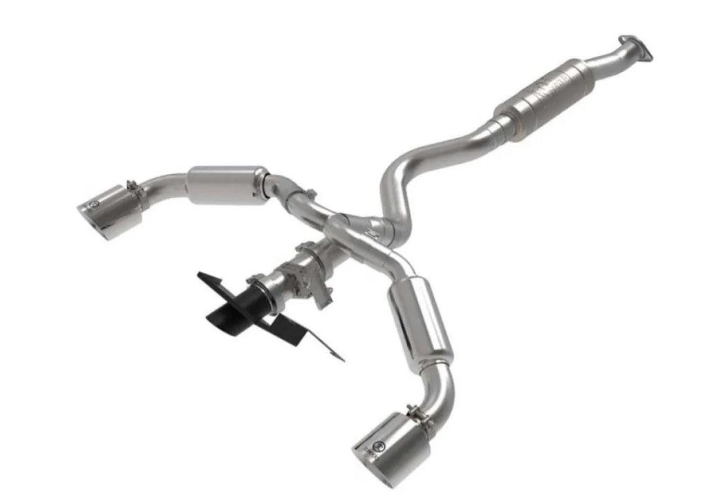 aFe POWER Gemini XV Stainless Steel Catback Exhaust System for 2023-2024 Toyota GR Corolla L3 1.6L