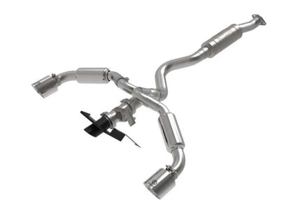aFe POWER Gemini XV Stainless Steel Catback Exhaust System for 2023-2024 Toyota GR Corolla L3 1.6L