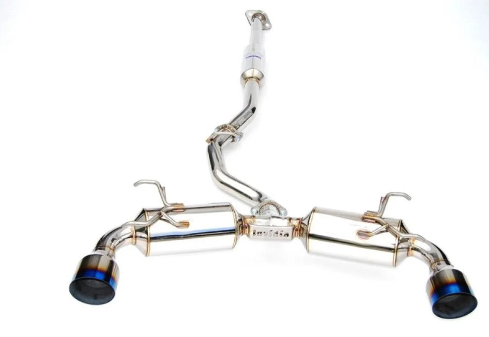 Invidia Catback Exhaust w/ Titanium Burnt Tips Subaru BRZ | Toyota 86 2012+