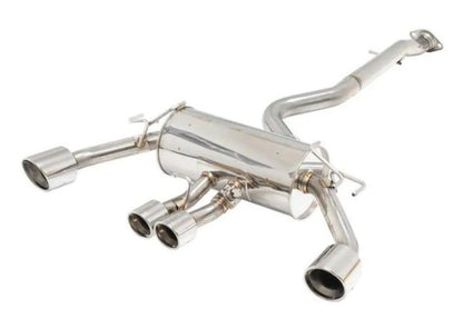 APEXi N1-X Quad-Exit Catback Exhaust System w/ Stainless Steel Tips (Non-Resonated Midpipe) Toyota GR Corolla 2023+