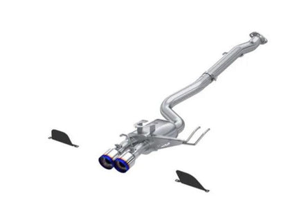 MBRP T304 SS 3in Cat-Back Dual Center Rear w/ Burnt End Tips Toyota Corolla GR 1.6L 2023+