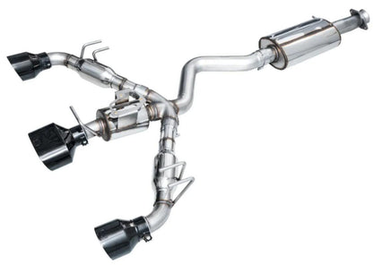 AWE Tuning Touring Edition Exhaust | Diamond Black Tips Toyota GR Corolla Core 2023-2025
