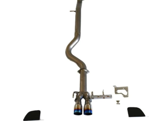 Invidia Catback Exhaust w/ Titanium Tips Toyota GR Corolla 2022+