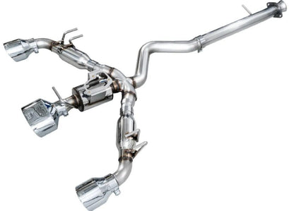 AWE Tuning Track Edition Exhaust | Chrome Silver Tips Toyota GR Corolla 2023-2025