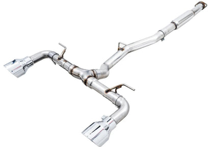AWE Tuning Track Edition Exhaust | 3" Diameter | 5" Dual Chrome Silver Tips Subaru BRZ|Toyota 86|GR86|Scion FR-S 2013-2015