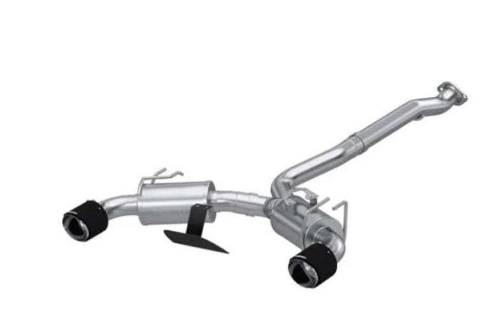 MBRP T304 SS 3in Cat-Back Dual Split Rear w/ Carbon Fiber Tips Toyota Corolla GR 1.6L 2023+