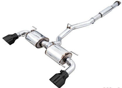 AWE Tuning Touring Edition Exhaust | 3" Diameter | 5" Dual Diamond Black Tips Subaru BRZ|Toyota 86|GR86|Scion FR-S 2013-2020