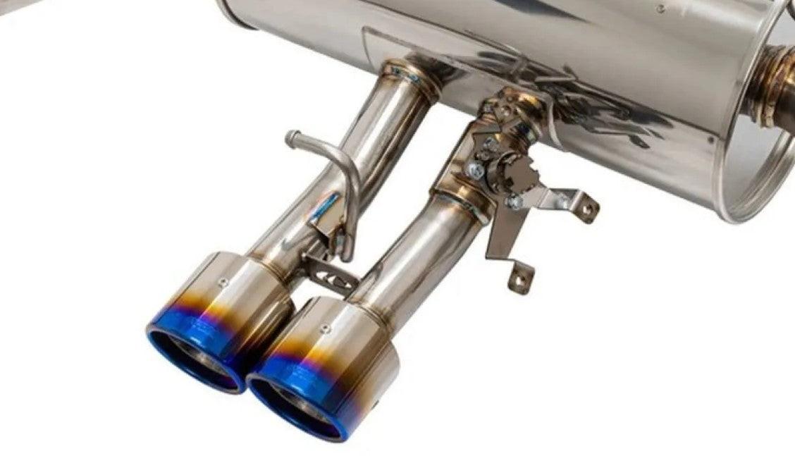 APEXi N1-X Quad-Exit Catback Exhaust System w/ Titanium Tips (Non-Resonated Midpipe) Toyota GR Corolla 2023+