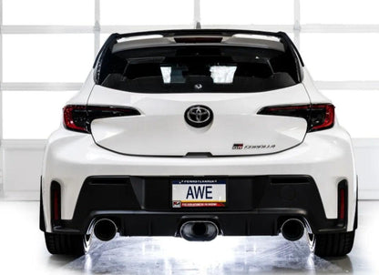 AWE Tuning Touring Edition Exhaust | Chrome Silver Tips Toyota GR Corolla 2023-2025