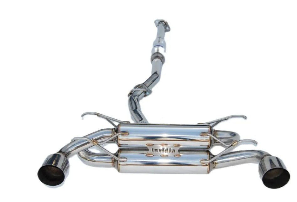 Invidia Gemini Catback Exhaust w/ Stainless Steel Tips Subaru BRZ | Toyota 86 2012+