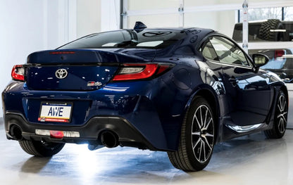 AWE Tuning Track Edition Exhaust | 3" Diameter | 5" Dual Diamond Black Tips Subaru BRZ|Toyota 86|GR86|Scion FR-S 2013-2015