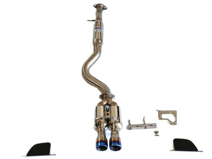 Invidia R400 Catback Exhaust w/ Titanium Tips Toyota GR Corolla 2022+